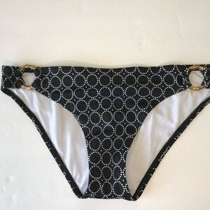 Island Soul Gold Ring Bikini Bottoms Size S